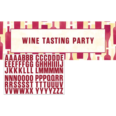 Sip Sip Hooray Party Banner
