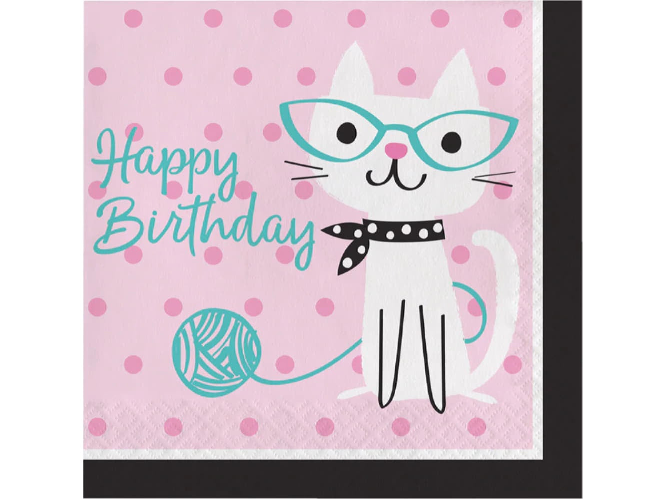 Purr-Fect Luncheon Napkins, 16/Pk