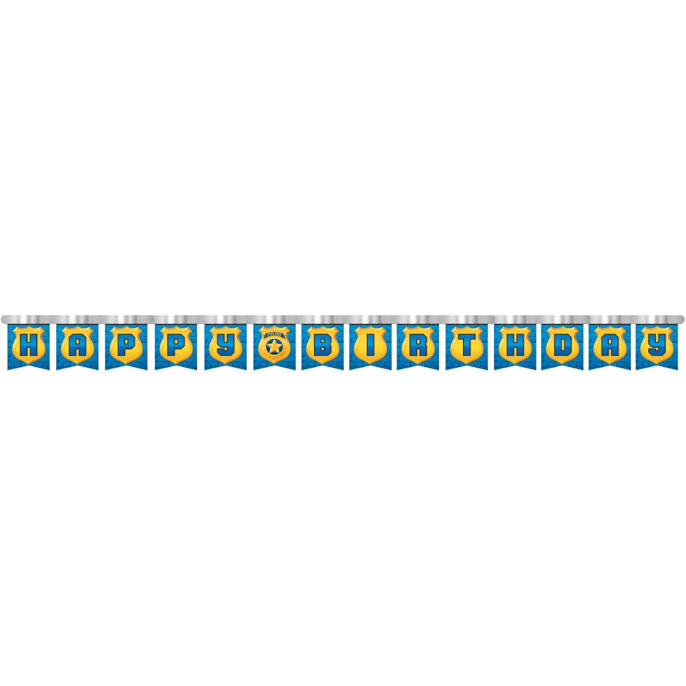 Police Party Jointed Banner
