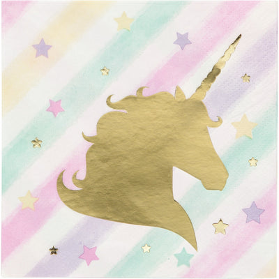 Unicorn Sparkle Bev Napkins