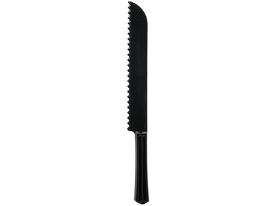 11 1/2" Black Plastic cake Knife