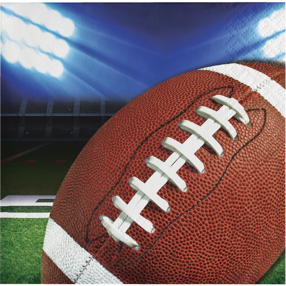 Football Party Bev Napkins