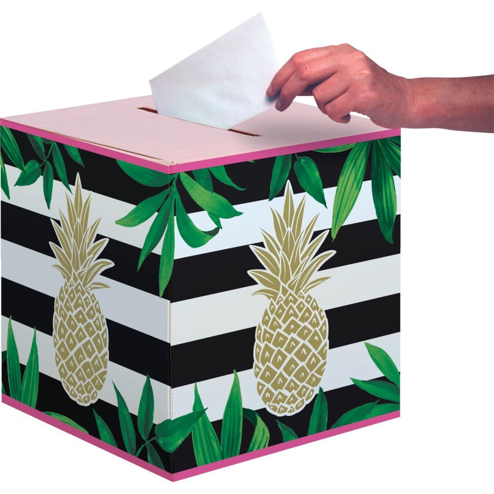 Pineapple Wedding Card Box