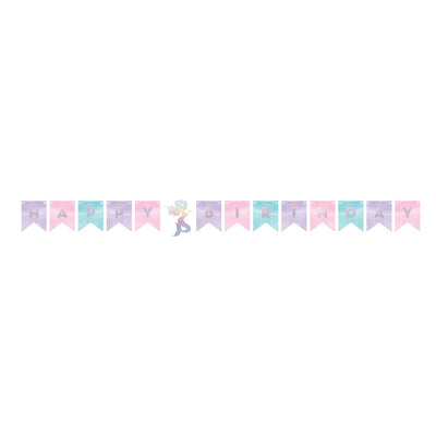 Mermaid Shine Ribbon Banner