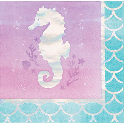 Mermaid Shine Bev Napkins