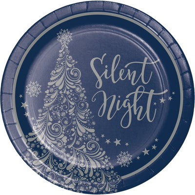 Silent Night 9" Plates