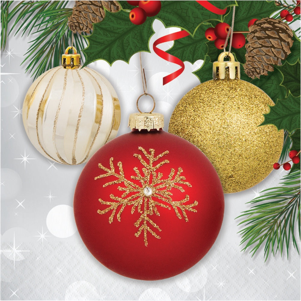 Ornament Elegance Lunch Napkins