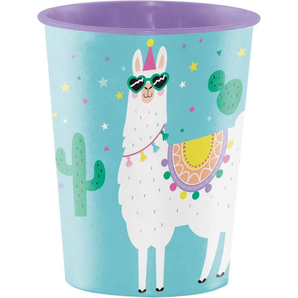 Llama Party 16 Oz Favor Cup