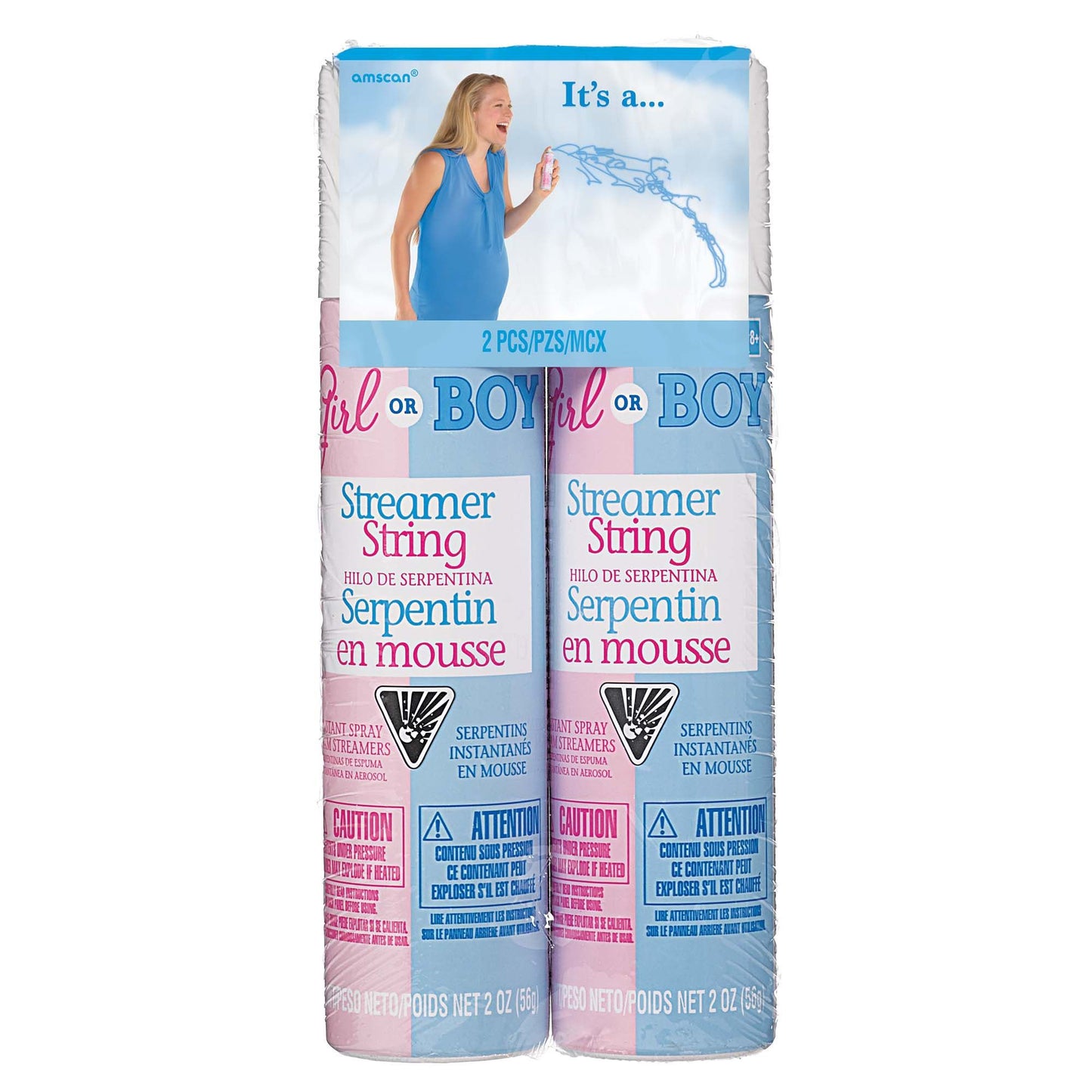 Silly String Reveal - Boy