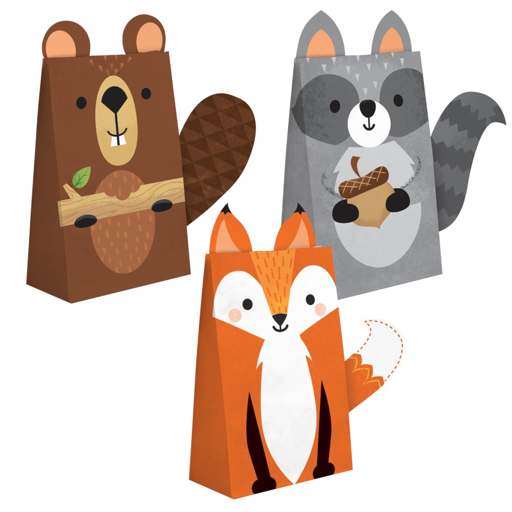 Wild One Treat Bags - 8Ct