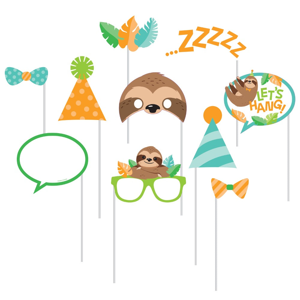 Sloth Party Photoprops
