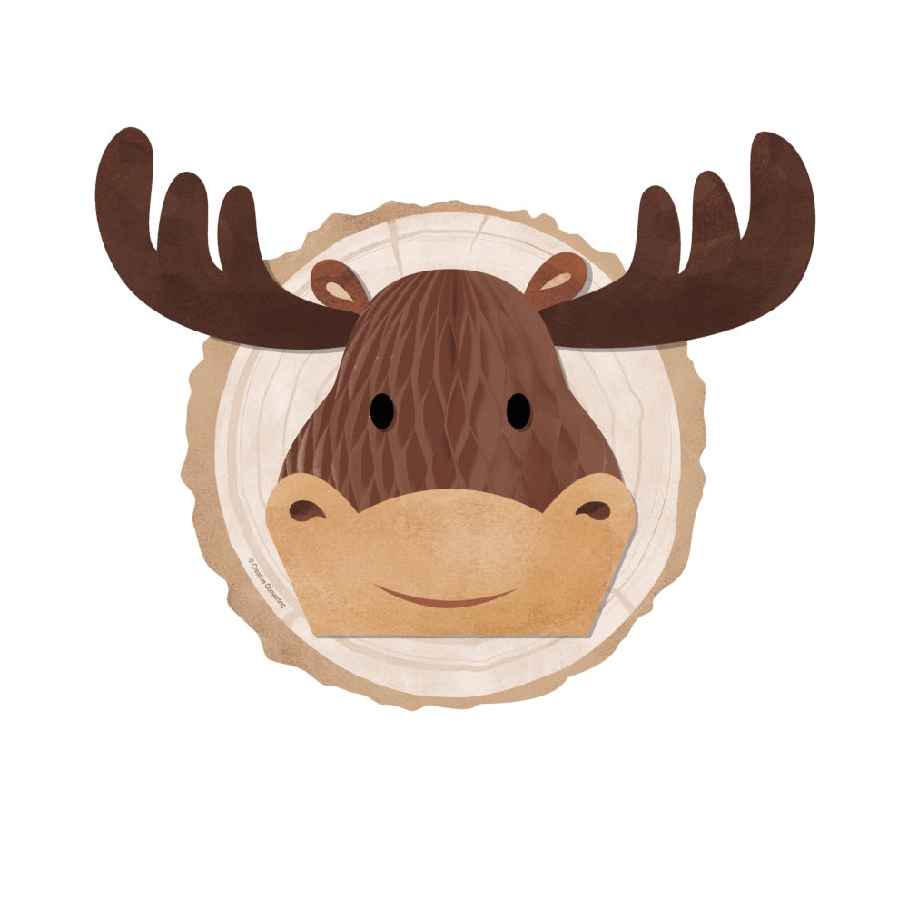 Moose Blue Buffalo Wall Cutout