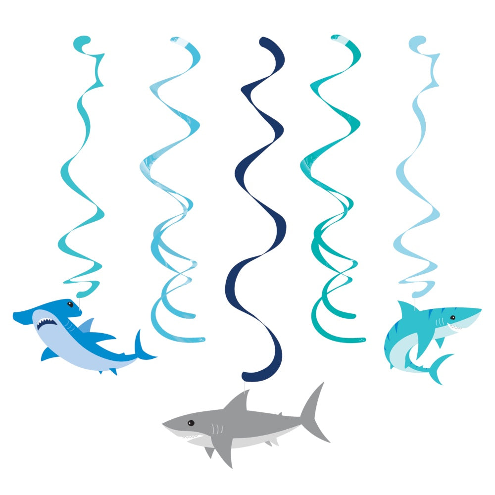 Shark Dizzy Danglers-5Pk