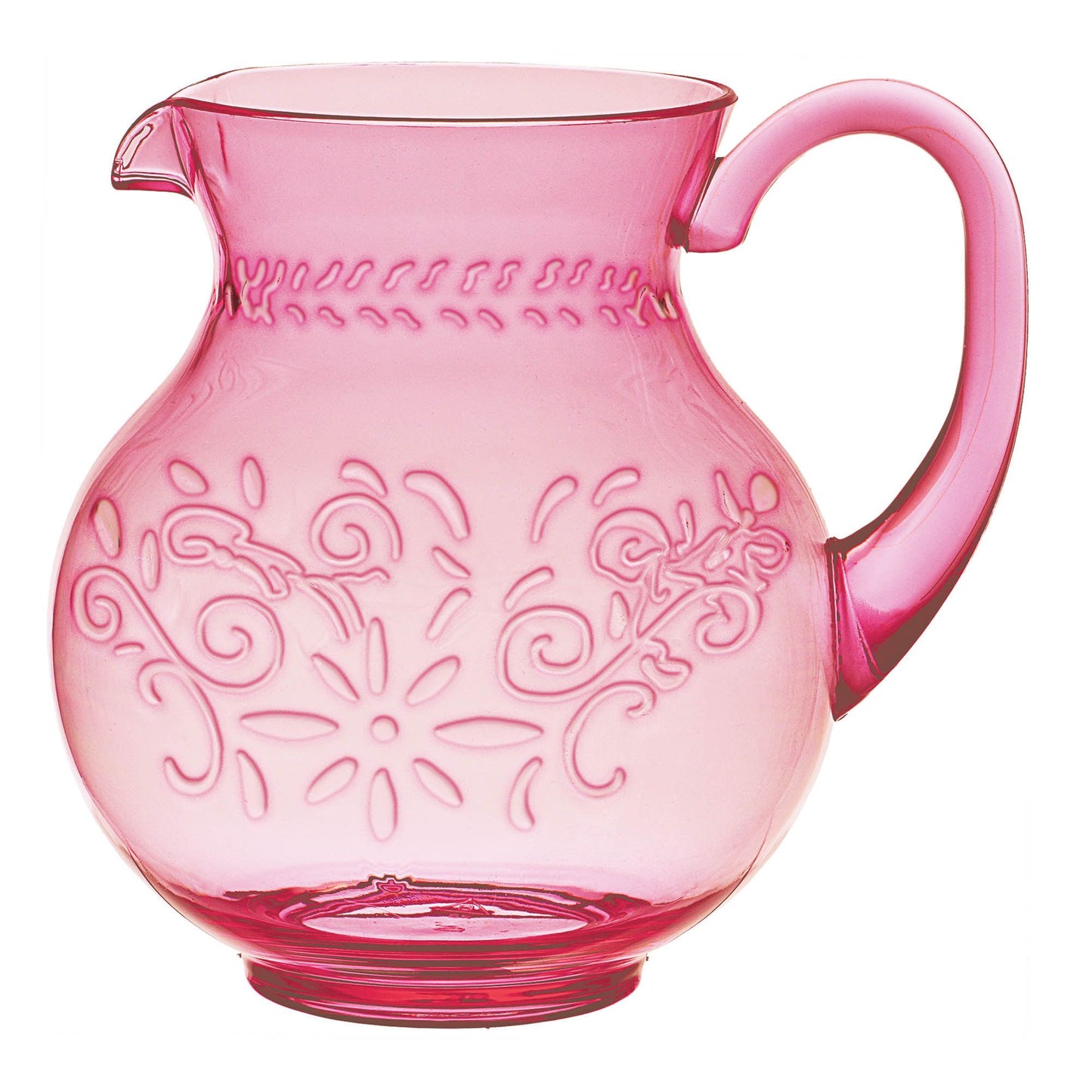 Pink Floral Pitcher 2.9Qt