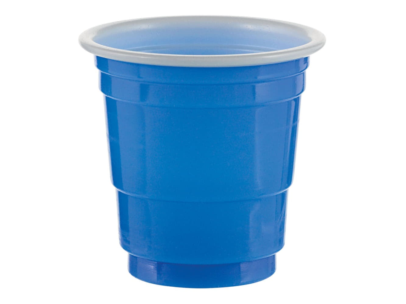2Oz Plastic Shot Glasses-Royal Blue, 30/Pk