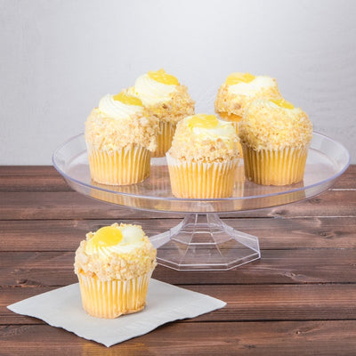 9.75In Cake Stand-Clear