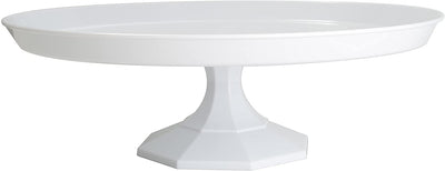 9.75In Cake Stand-White