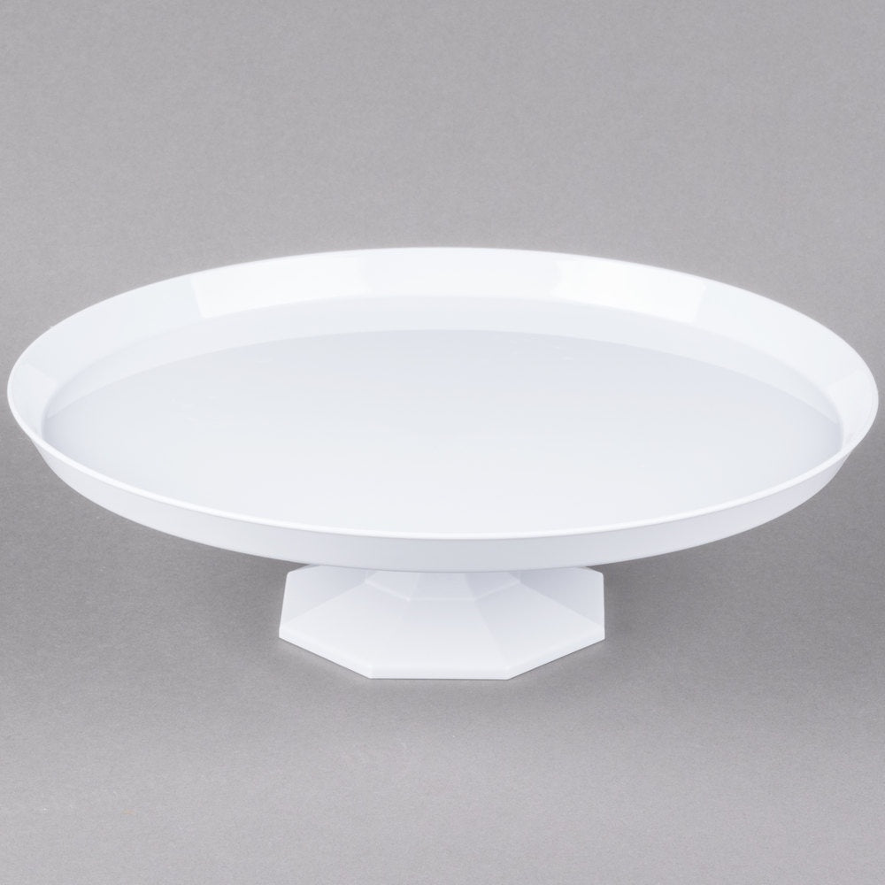 13.75" Cake Stand – White