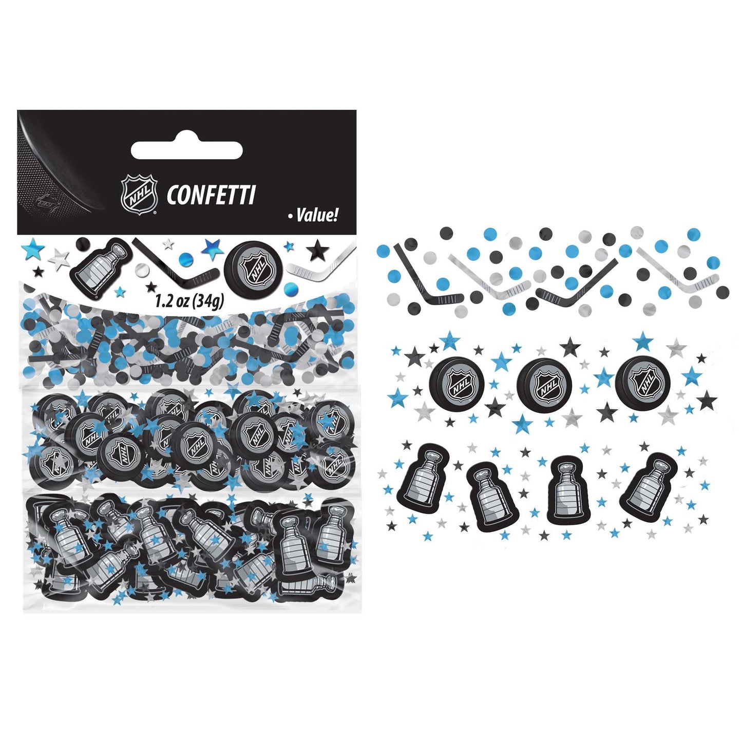 Nhl Ice Time! Confetti Value Pack