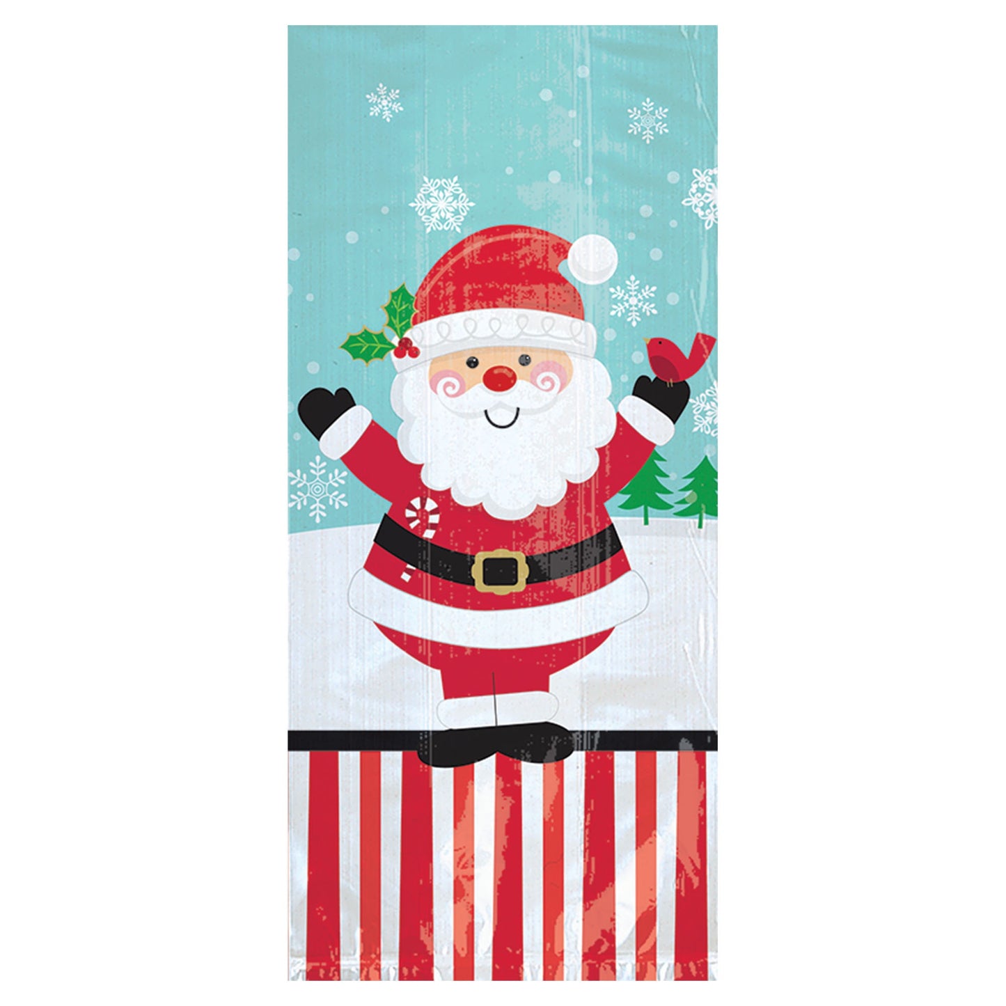 Cello Bags Lg Santa Jolly