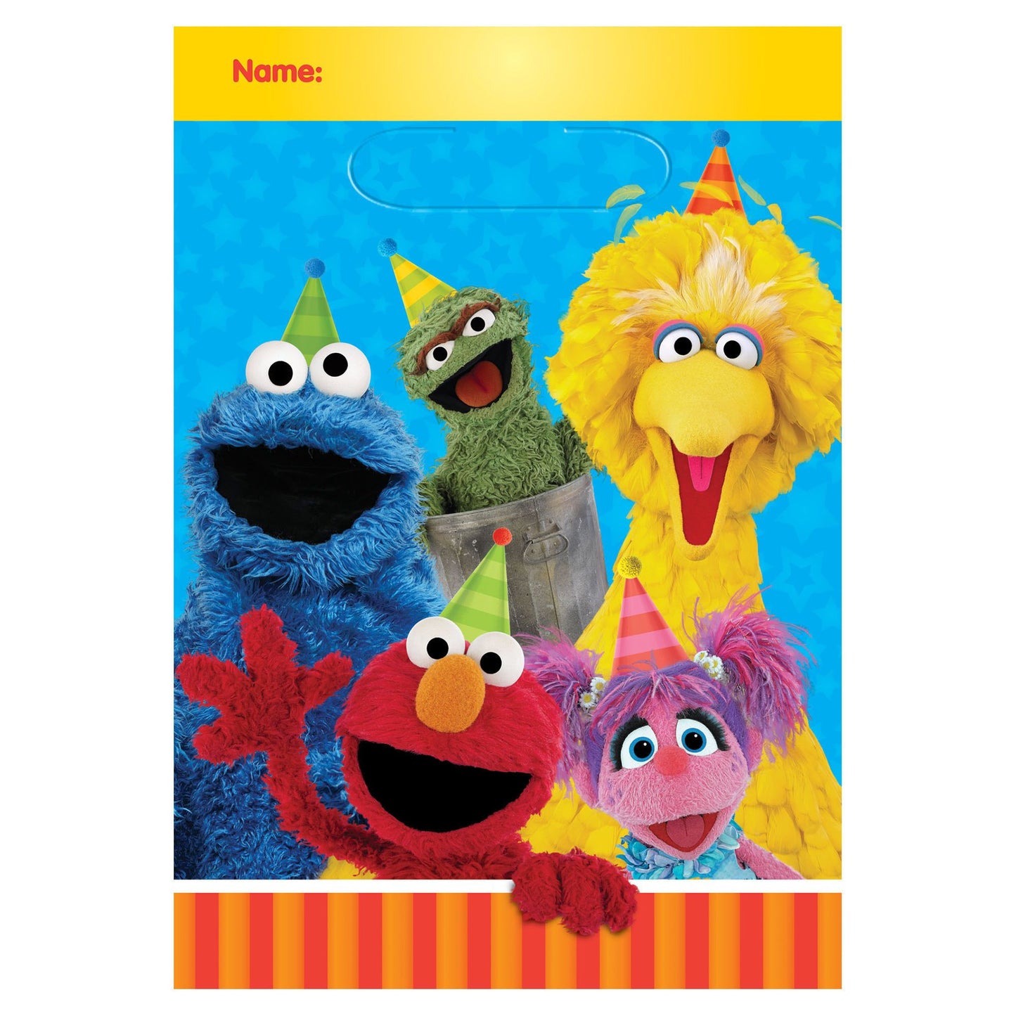 Sesame Streetâ® Folded Loot Bags
