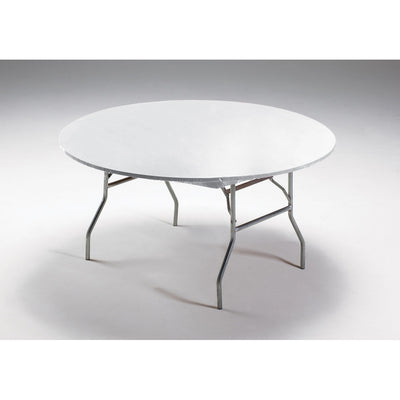 Stay - Put Plastic Table Cover - White/Disc