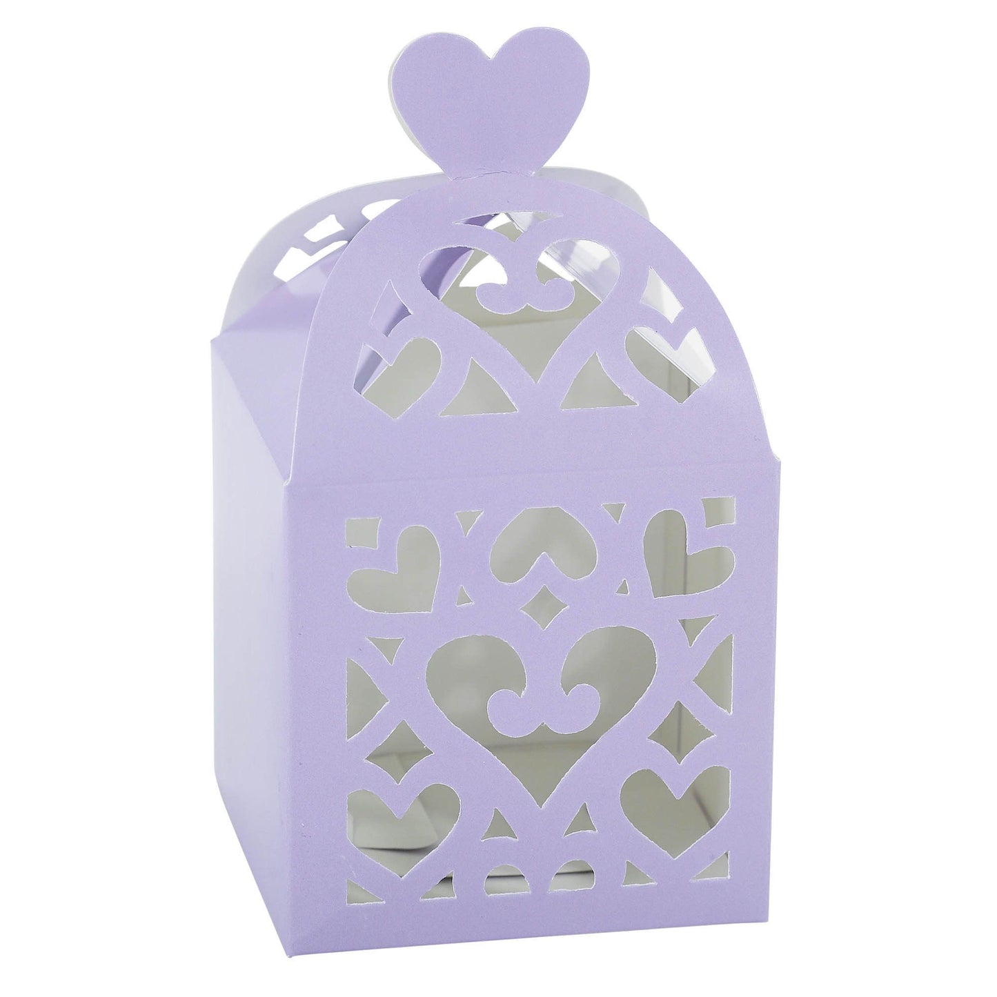 Lantern Favor Boxes - Lilac