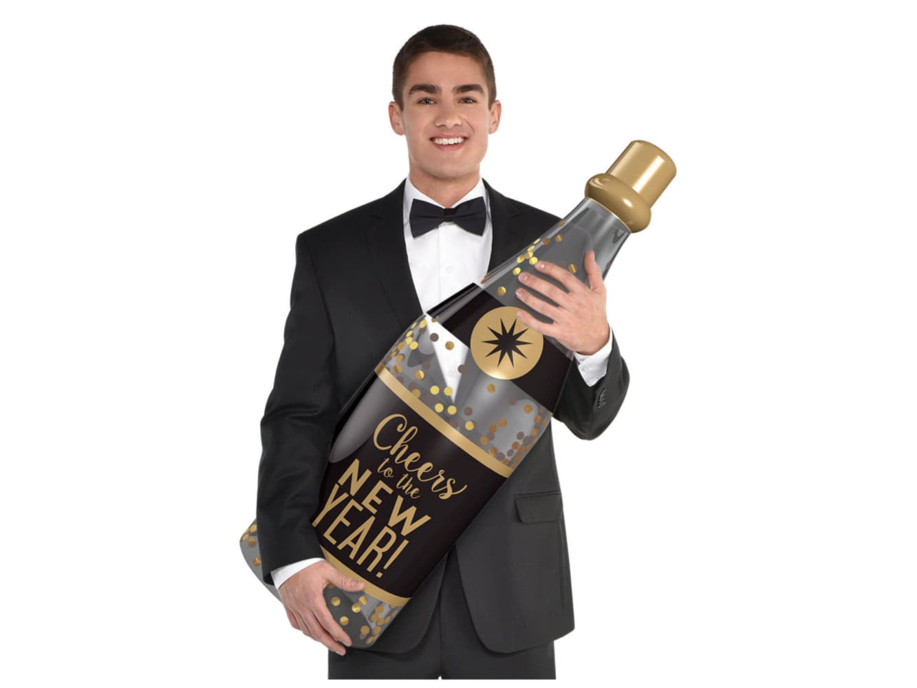 36In Inflatable Champagne Bottle Prop