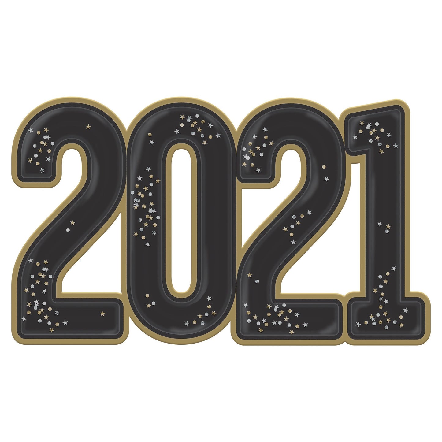 2021 Jumbo Confetti Photo Prop
