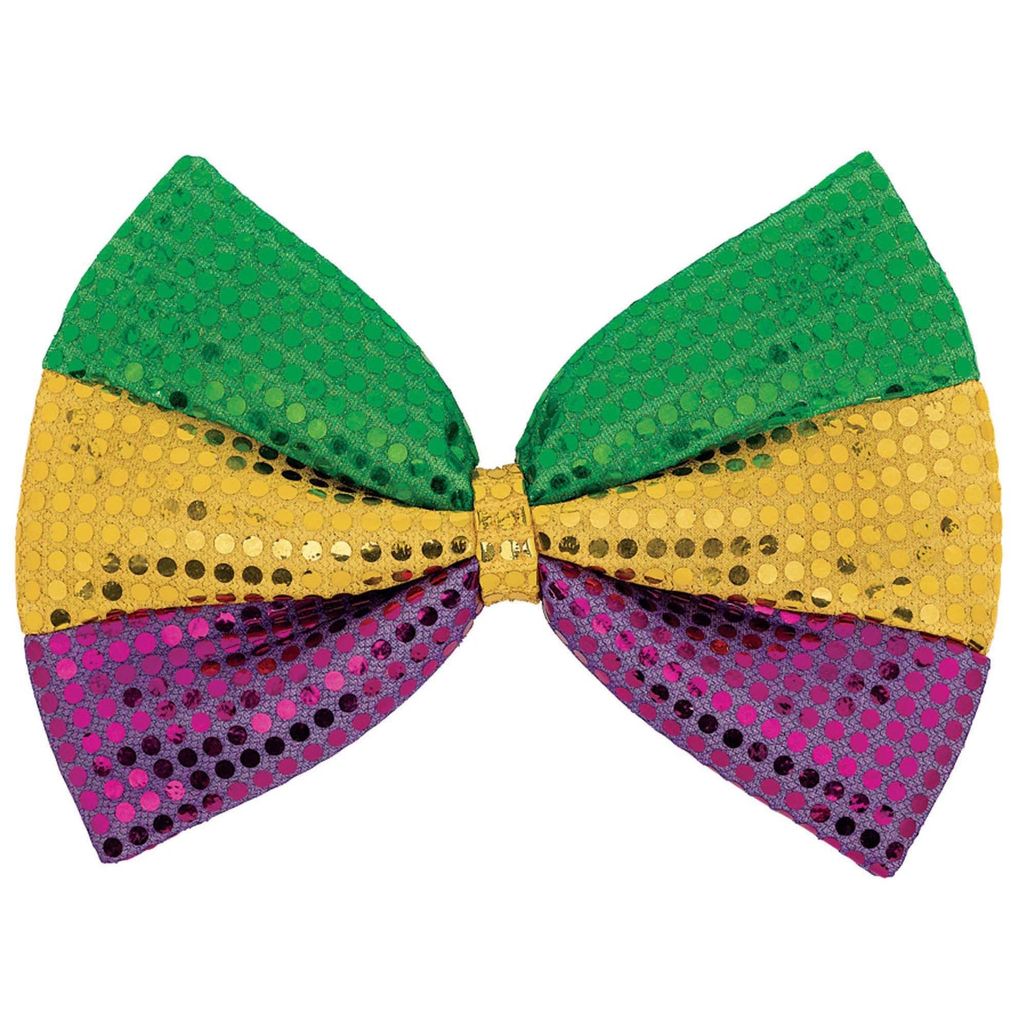 Mardi Gras Sequin Bow Tie