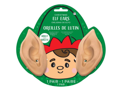 3 1/2" X 2" Christmas Elf Ears-Onesize