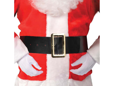 36" X 4" Adult Fabric Santa Belt
