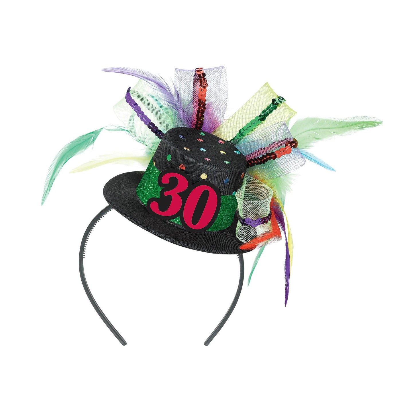 Fascinator 30th Bday