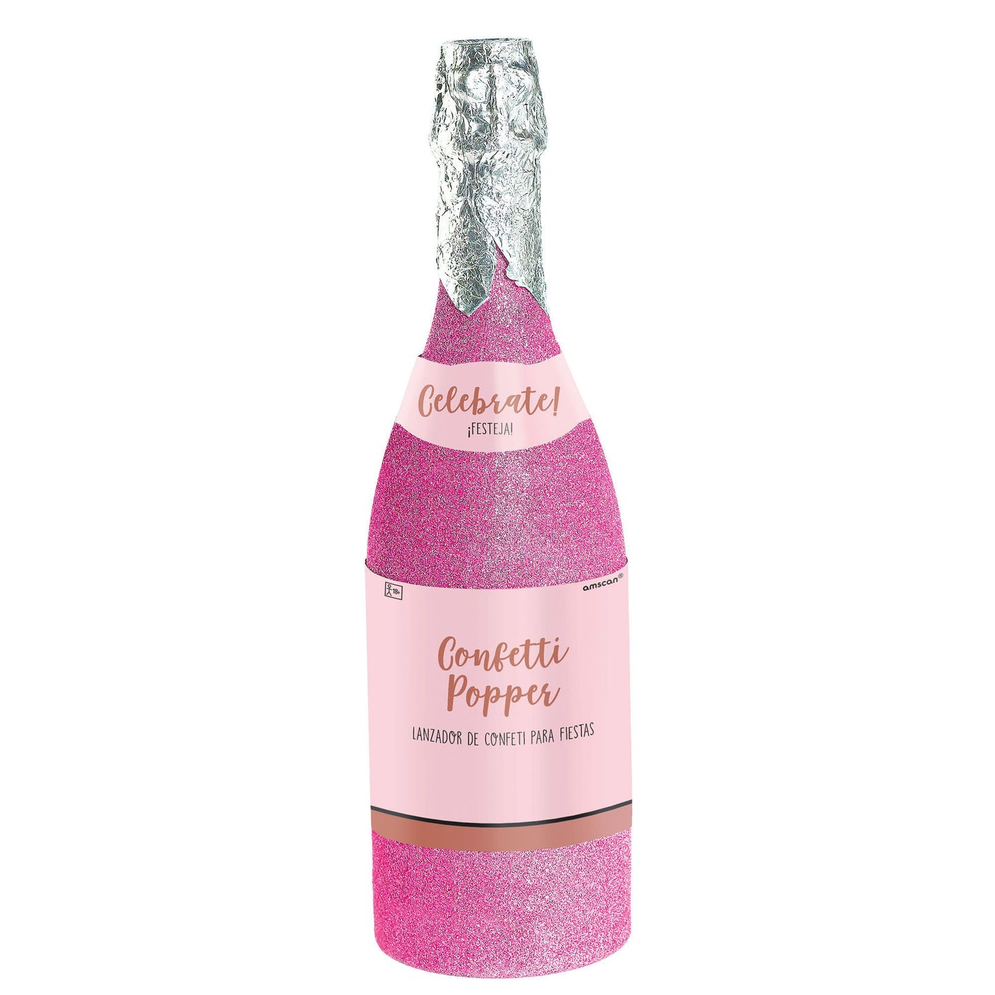 Team Bride Champagne Bottle Party Popper