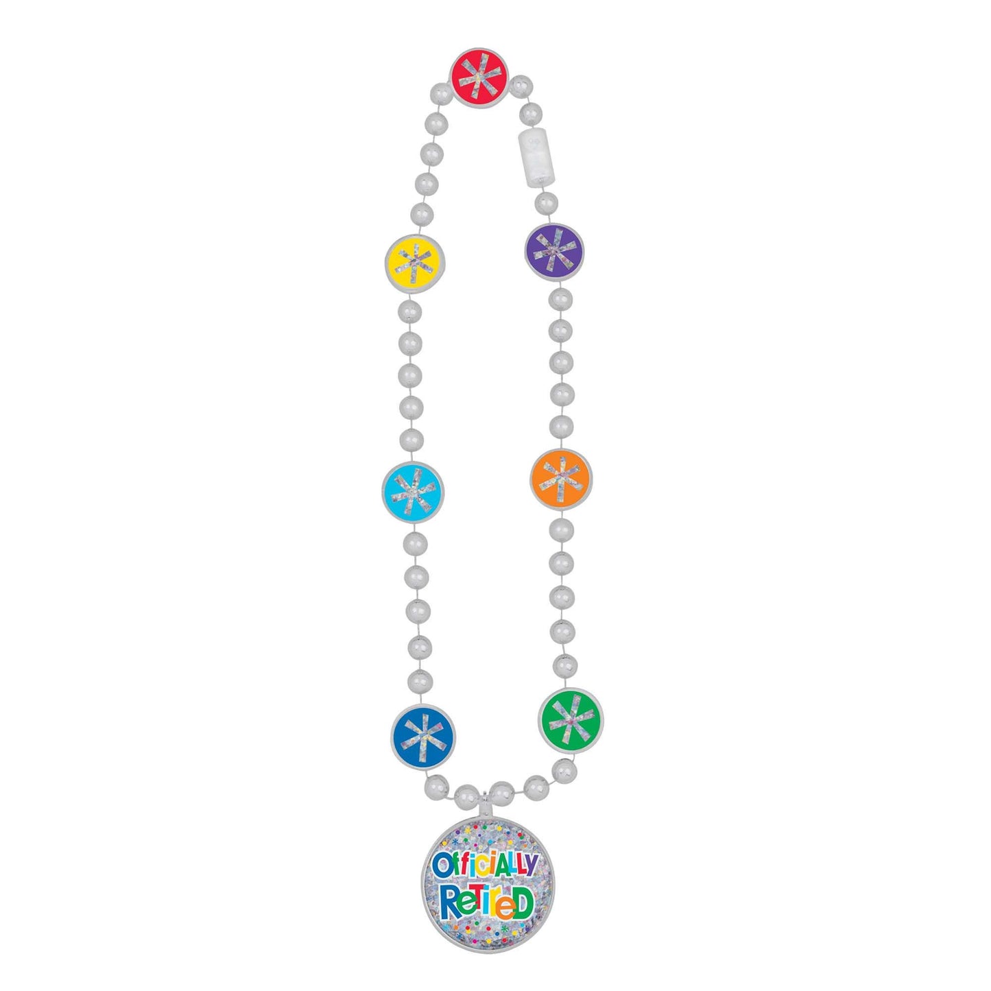 Officially Retired Party Bead Necklace