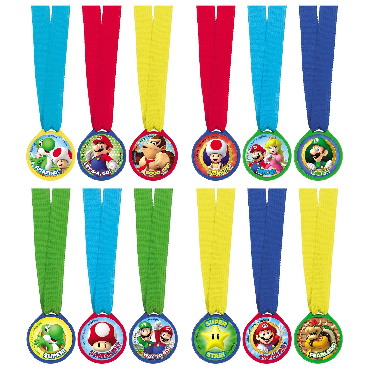 Super Mario Brothersâ„¢ Mini Award Medals