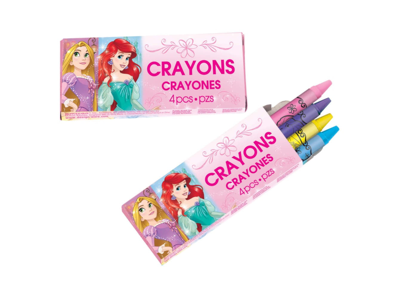 Disney Princess Crayon Favor-Each