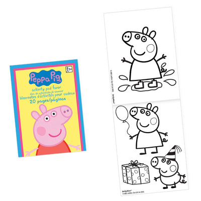 Peppa Pig Activity Pad Favor