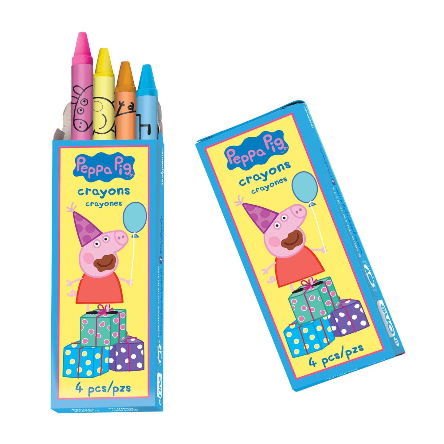 Crayons Blk Peppa Pig