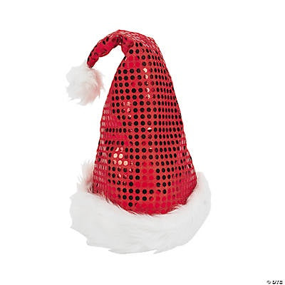 Kidâ€™S Sequin Santa Hat