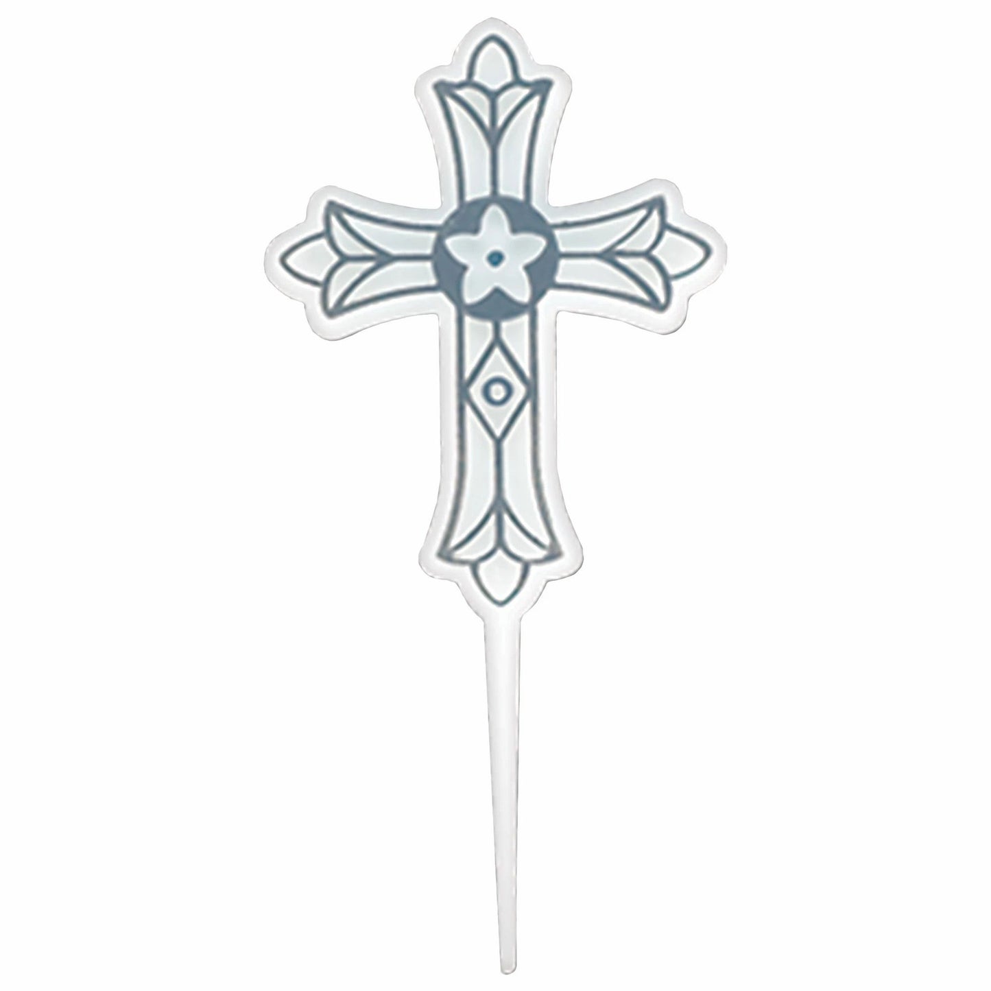 White Cross Party Picks - 36Pcs