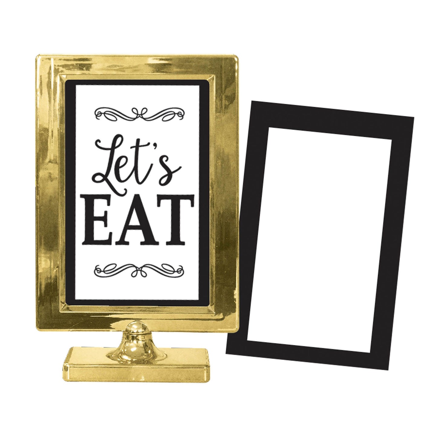 Customizable Gold Table Frame