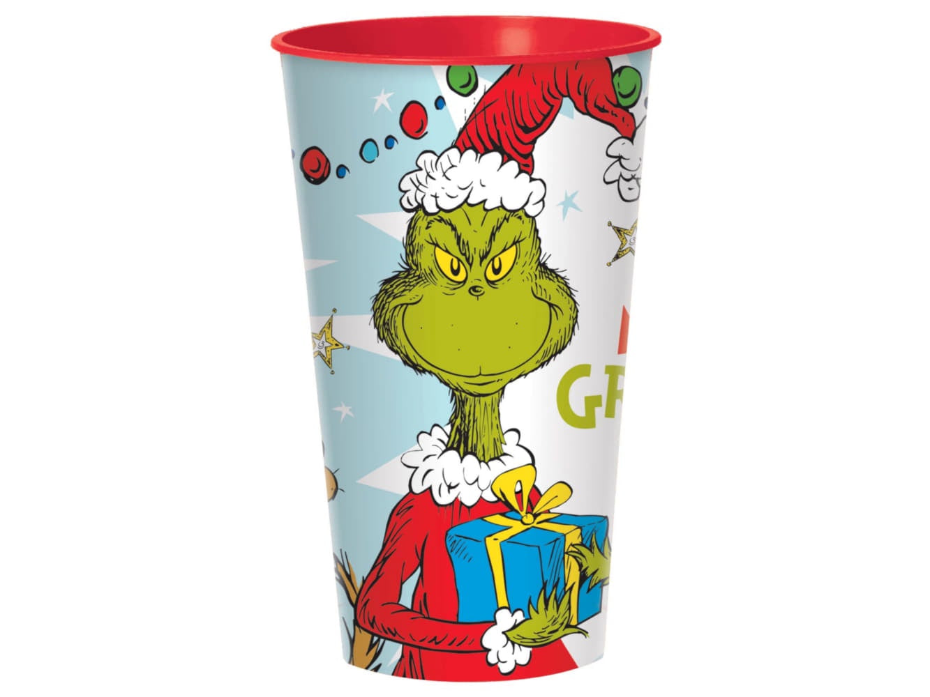 Grinch 32Oz Plastic Cup