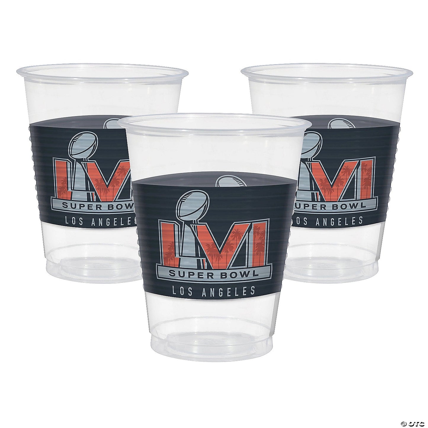 Superbowl Lvi 56Th Plastic Cups-25Ct
