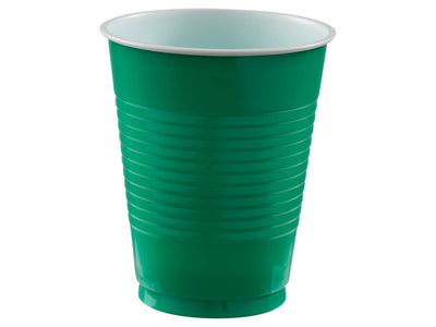 18Oz Plastic Cup-Festive Green