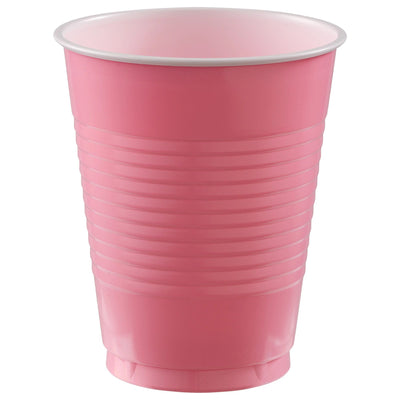 18Oz Plastic Cups-New Pink