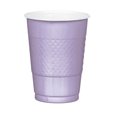 16 Oz Plastic Cups - Lavender
