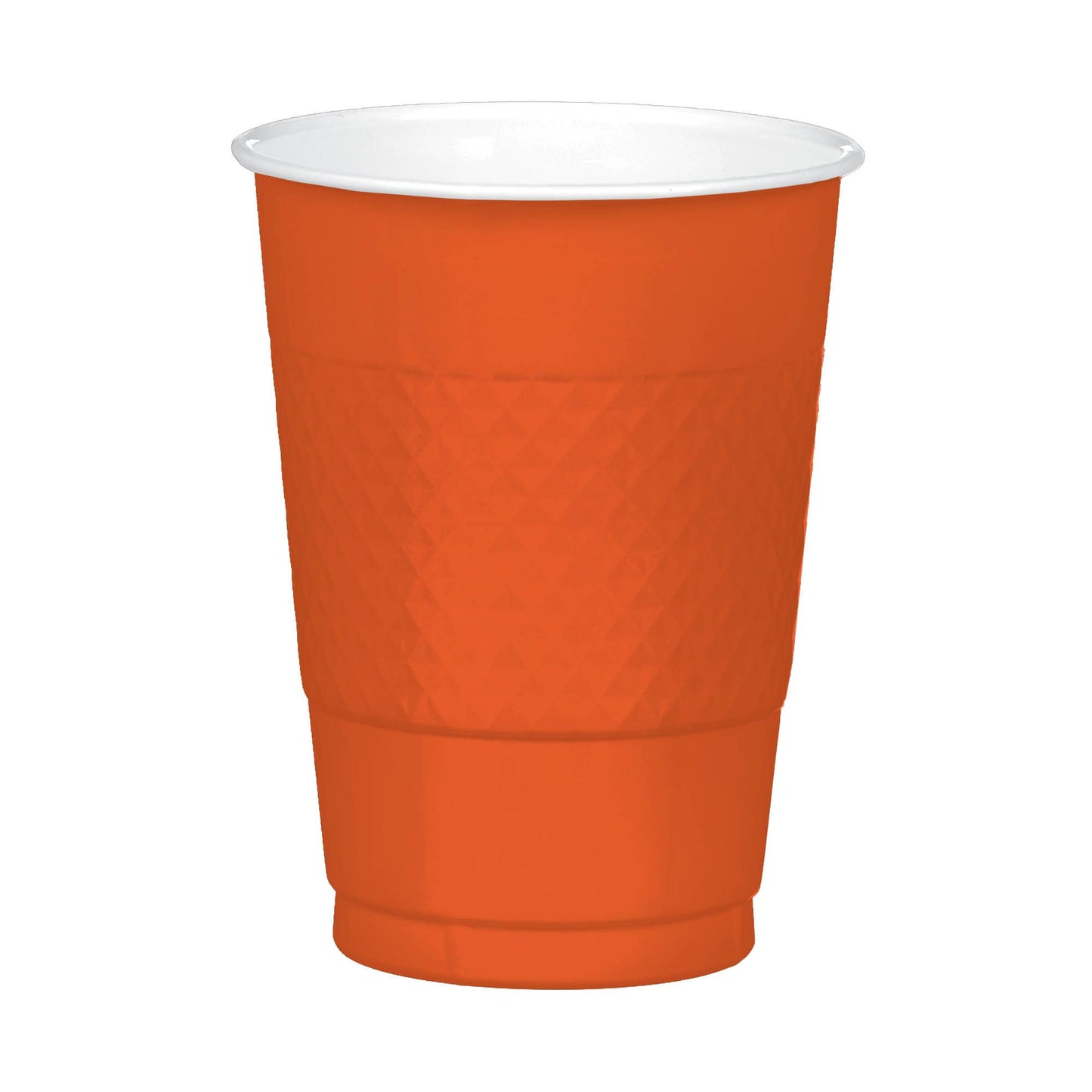 16 Oz Plastic Cups - Orange Peel
