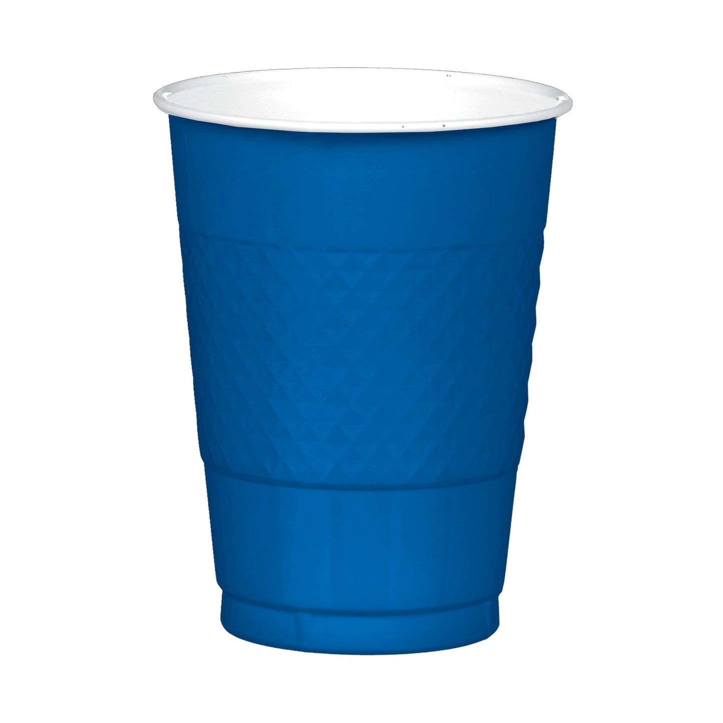 16 Oz Plastic Cups - Bright Royal Blue