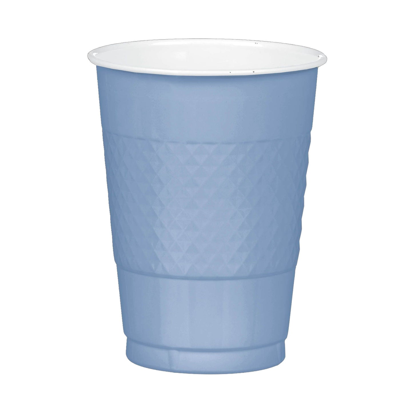 16 Oz Plastic Cups - Pastel Blue